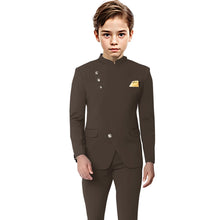 Load image into Gallery viewer, Solid Color Button Suit
