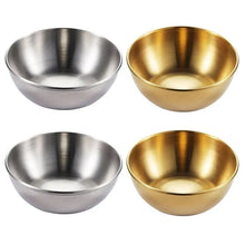 Load image into Gallery viewer, 4-Piece Stainless Steel Bowl Set | Modern baby Las Vegas
