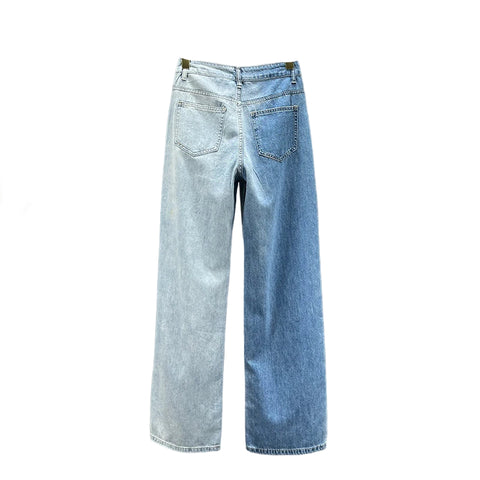 Crystal Drip Pocket Denim Jeans-Modern Baby Las Vegas