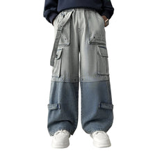 Load image into Gallery viewer, Vintage Patch Cargo Jeans
