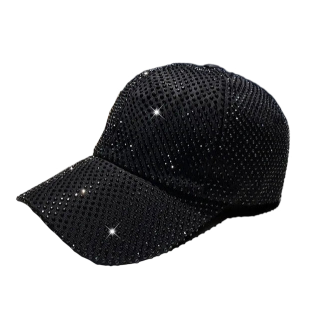 Black Rhinestone Hat-Modern Baby Las Vegas