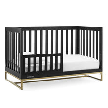 Load image into Gallery viewer, Gold Accent Convertible Crib
