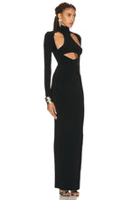 Load image into Gallery viewer, Long Hollow Out Bandage Maxi Dress
