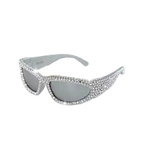 Load image into Gallery viewer, Y2K Full Rhinestone Sunglasses
