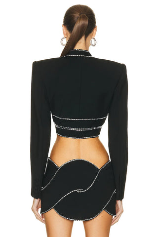 Crystal Hollow Out Skirt Set-Modern Baby Las Vegas