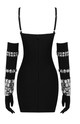 Crystal Mini Dress Set-Modern Baby Las Vegas