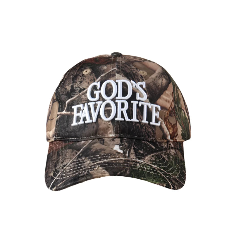 GOD's FAVORITE Camo Hat