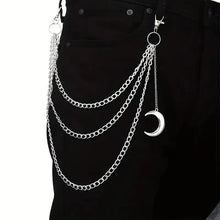 Load image into Gallery viewer, Punk Rock Metal Waist Chain
