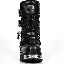 Load image into Gallery viewer, Metal Buckle Mid- Calf Military Boots
