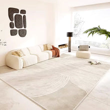 Load image into Gallery viewer, Abstract Minimalist Lined Large Area Rug | Modern Baby Las Vegas
