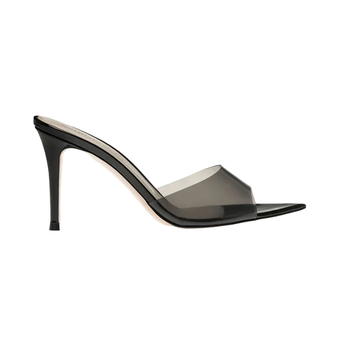 Pointed-Toe Transparent Sandals-Modern Baby Las Vegas