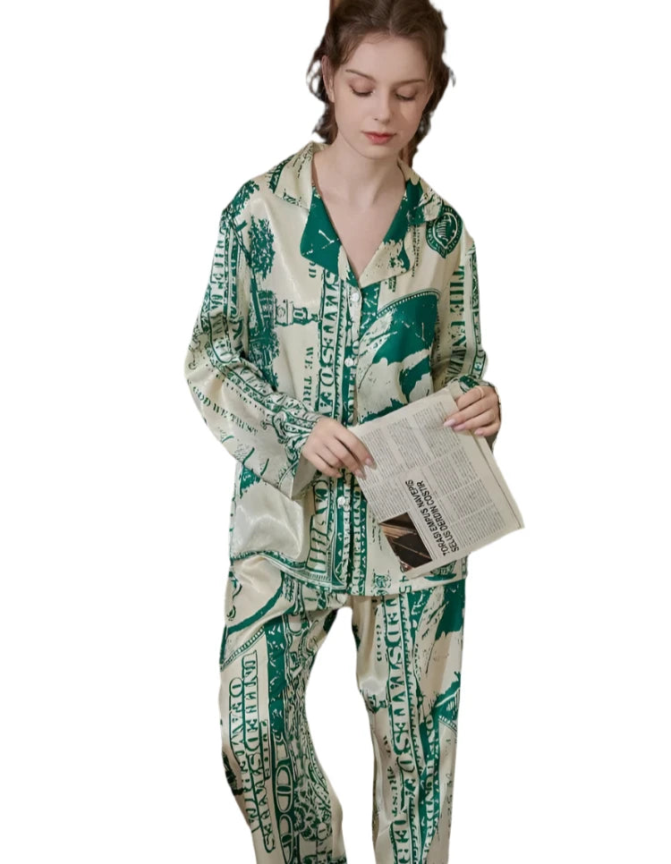 Satin Money Pajamas