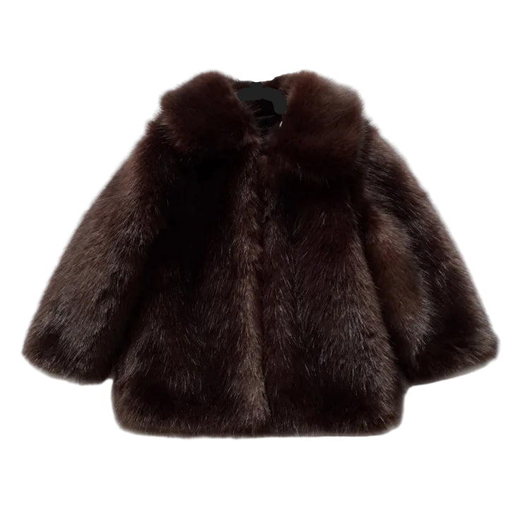 Plush Fur Coat