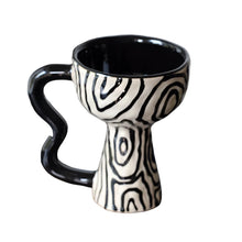 Load image into Gallery viewer, Modern Irregular Shaped Ceramic Mug
