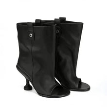 Load image into Gallery viewer, Open-Toe Irregular Booties
