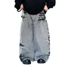 Load image into Gallery viewer, Vintage Wide-Leg Denim Jeans

