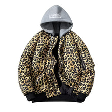 Load image into Gallery viewer, Hooded Leopard Jacket
