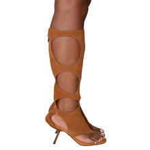 Load image into Gallery viewer, Suede Hollow Out Sandal Boots-Modern Baby Las Vegas
