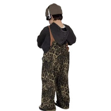 Load image into Gallery viewer, Leopard Overall Pant Set
