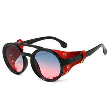 Load image into Gallery viewer, Steampunk Shield Sunglasses
