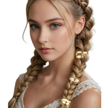 Load image into Gallery viewer, 3 Pcs Gold Hair Cuffs
