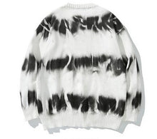 Load image into Gallery viewer, Striped Tie-Dye Top Sweater
