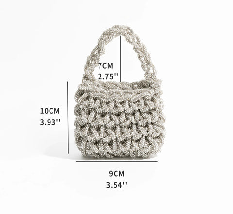 Rhinestone Party Handbag-Modern Baby Las Vegas