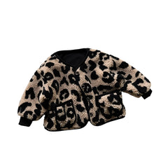 Load image into Gallery viewer, Leopard Teddy Jacket
