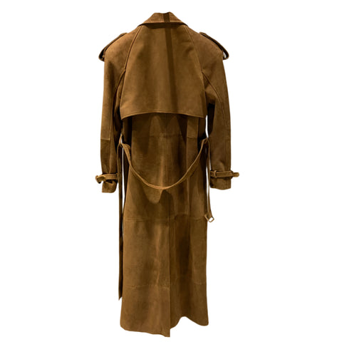 Long Suede Coat-Modern Baby Las Vegas