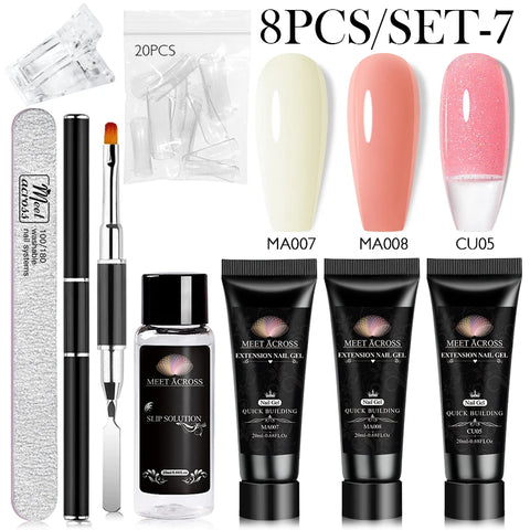 Polygel Nail Set