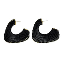 Load image into Gallery viewer, Irregular Metallic Woven Earrings
