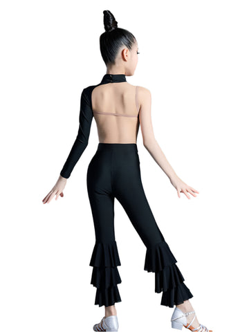 Hollow Out Ruffle Bottom Pant Set-Modern Baby Las Vegas