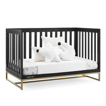 Load image into Gallery viewer, Gold Accent Convertible Crib
