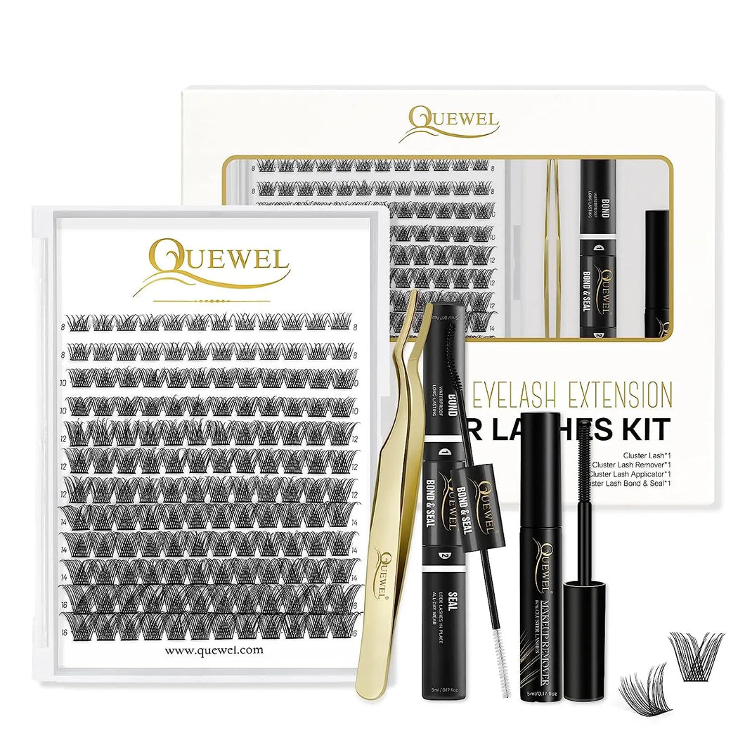 144 Piece Eyelash Cluster Kit