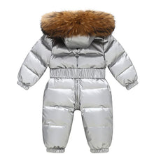 Load image into Gallery viewer, Metallic Belted Snowsuit
