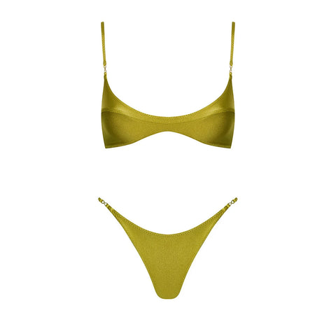 Gold Accent Swimwear Collection