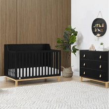 Load image into Gallery viewer, 6-in-1 Wooden Convertible Crib
