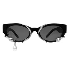 Load image into Gallery viewer, Punk Pearl Pierced Sunglasses
