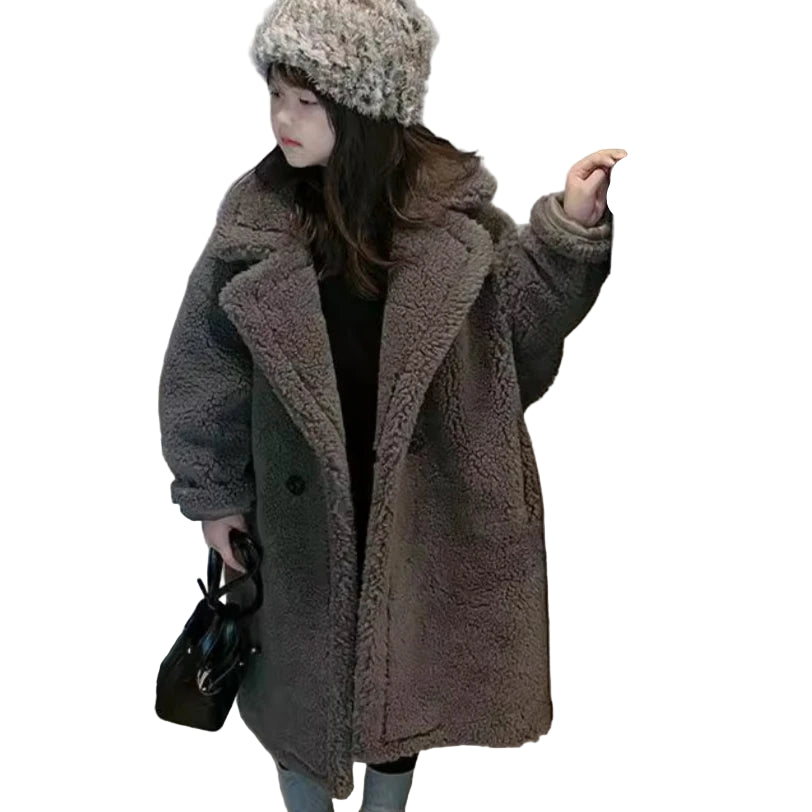 Teddy Button Coat