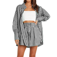 Load image into Gallery viewer, Striped Short Set
