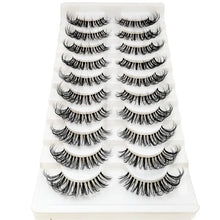 Load image into Gallery viewer, 10 Pair 3D Faux Mink Eyelash Set
