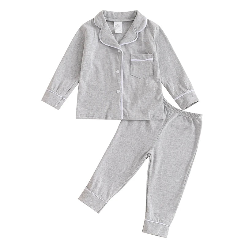 Lined Pajama Set