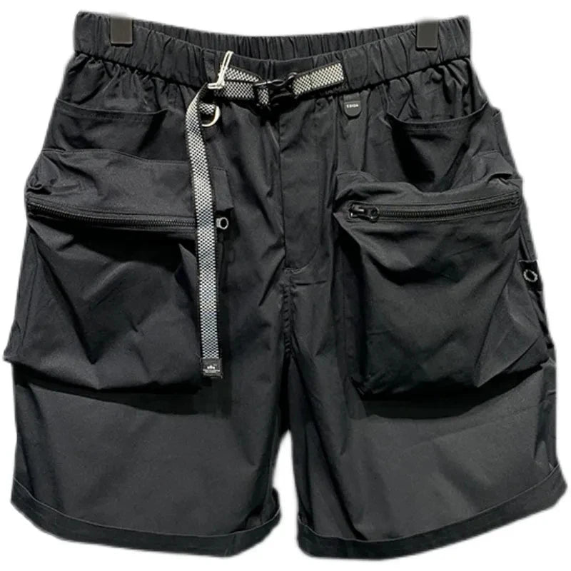 Mid-length Cargo Pocket Shorts