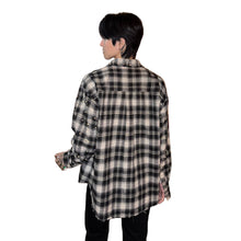 Load image into Gallery viewer, Pearl Beaded Plaid Top
