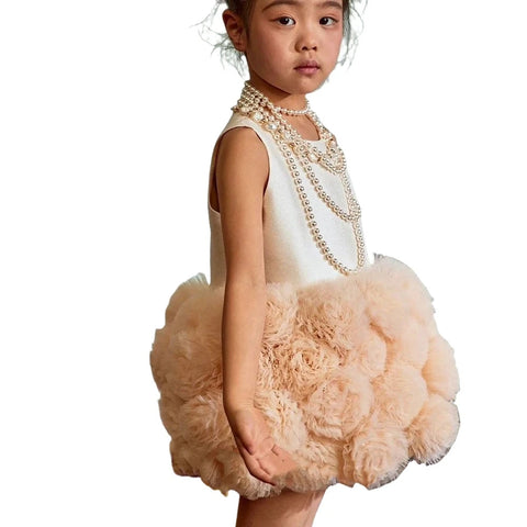 Round Tiered Tulle Dress-Modern Baby Las Vegas