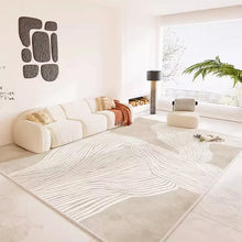 Load image into Gallery viewer, Abstract Minimalist Lined Large Area Rug | Modern Baby Las Vegas
