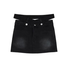Load image into Gallery viewer, Hollow Out Denim SKirt
