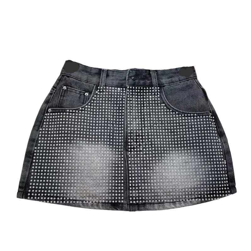 One Side Full Crystal Skirt-Modern Baby Las Vegas