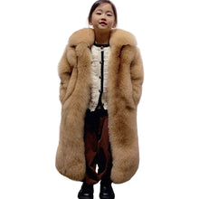 Load image into Gallery viewer, Long Fur Coat
