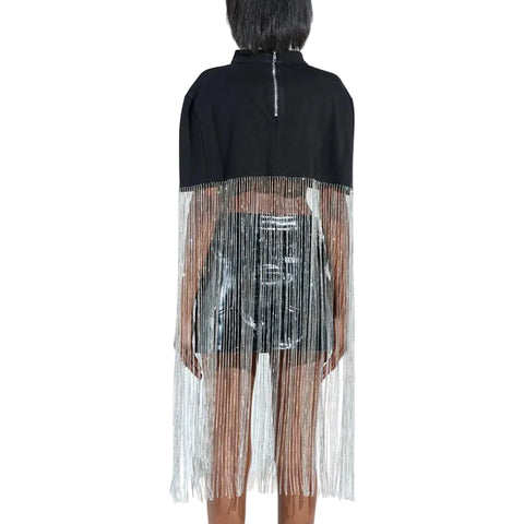 Fringe Crop Shawl